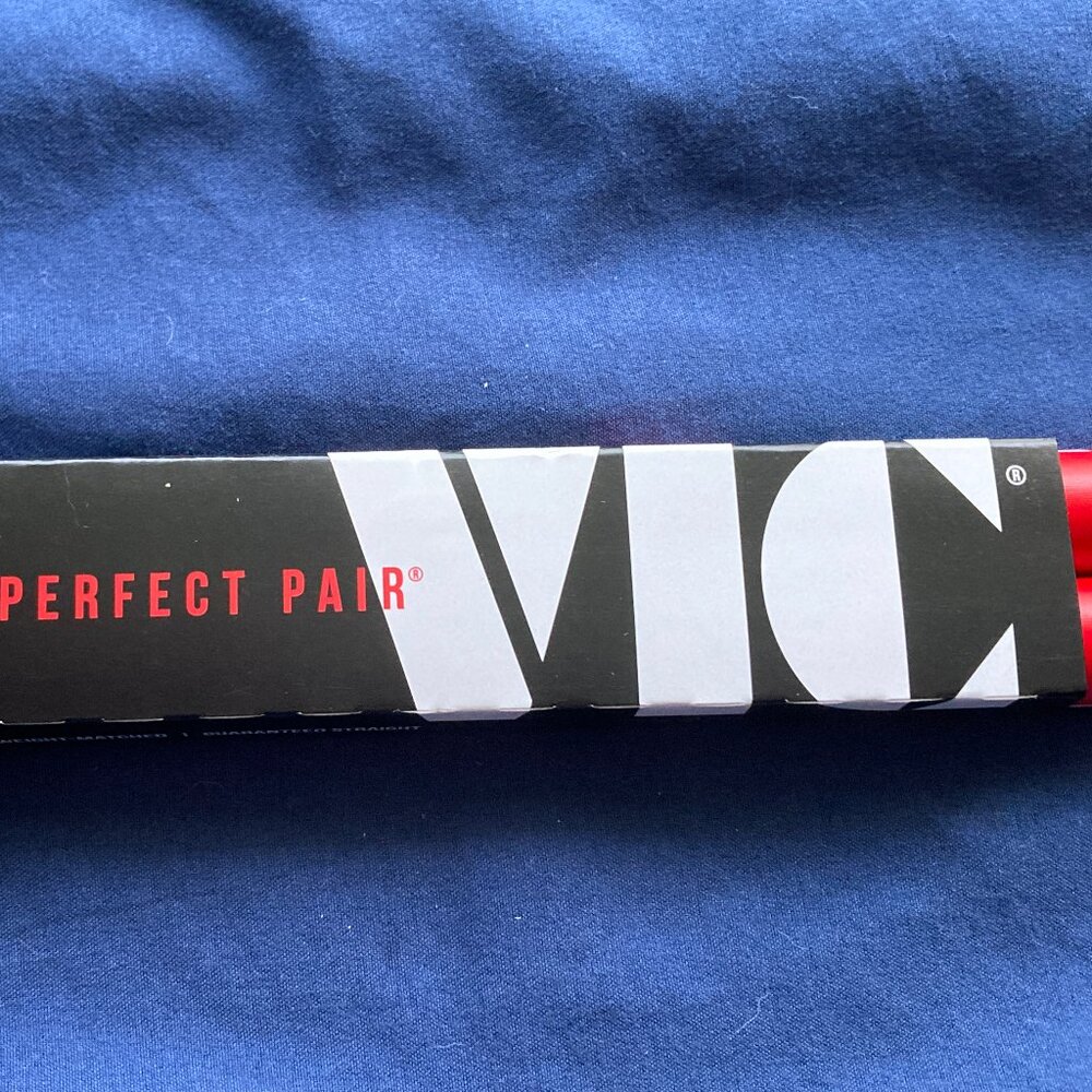 Vic Firth American Custom SD1 Jr. Drumsticks SD1 JR Student Size Red